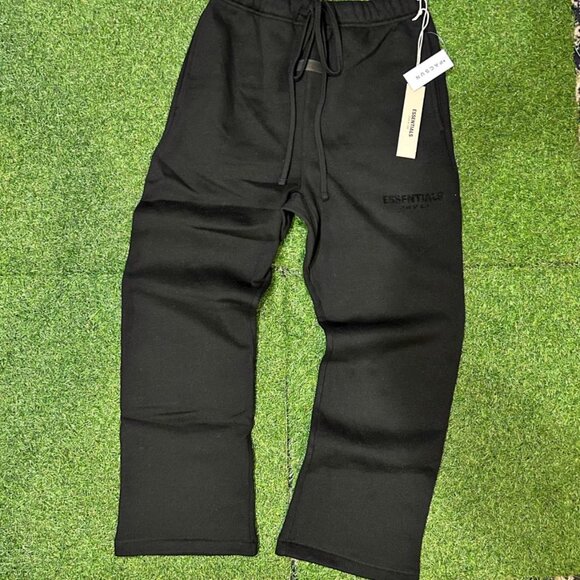 Essentials black sweatpants new small